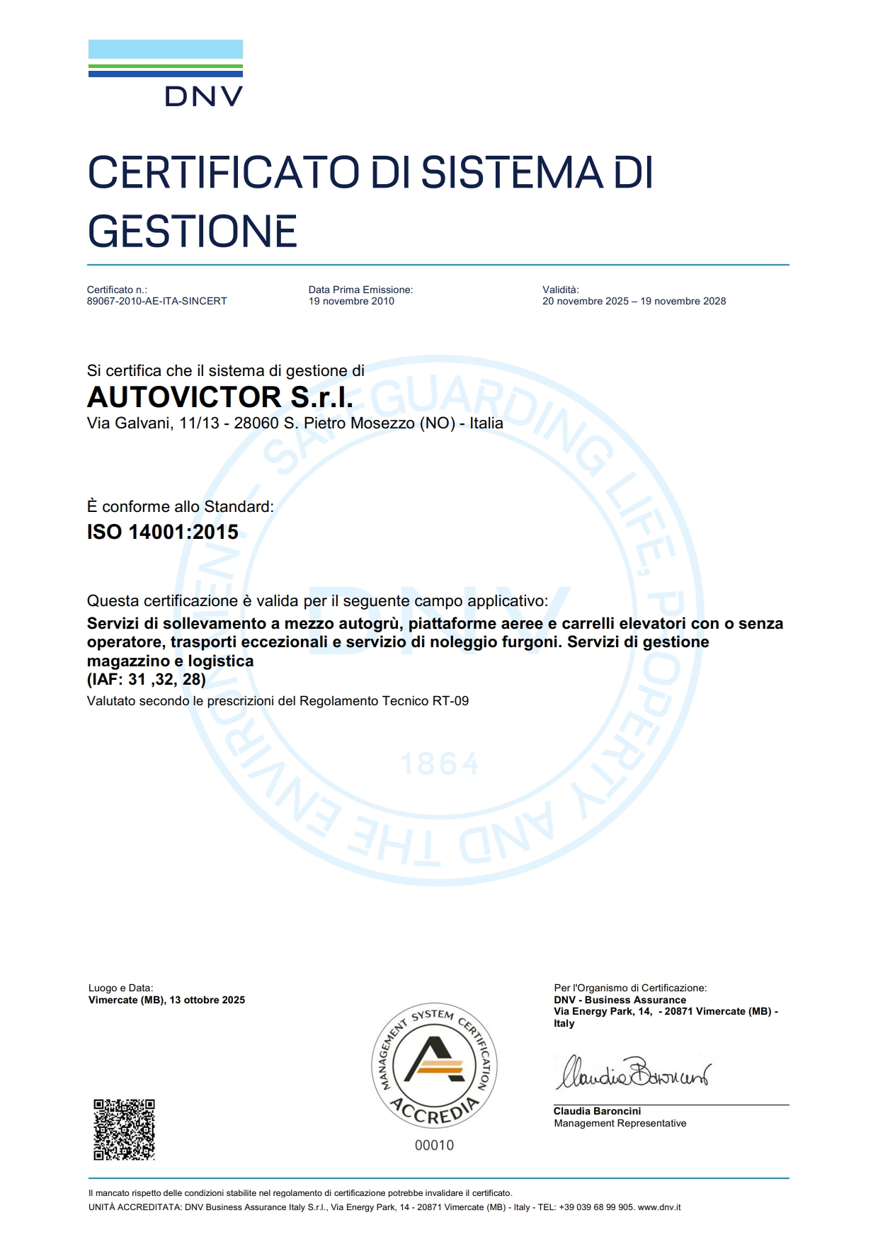 Certificazione Ambientale